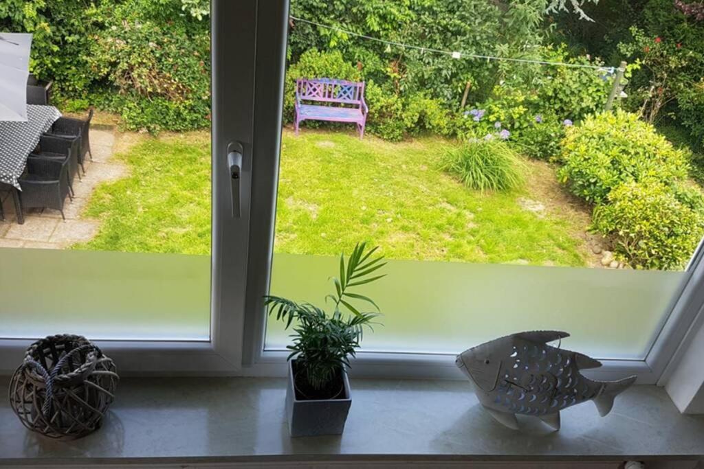 Gemuetliche Haushaelfte Mit Garten Und Terrasse Flensburg Eksteriør bilde