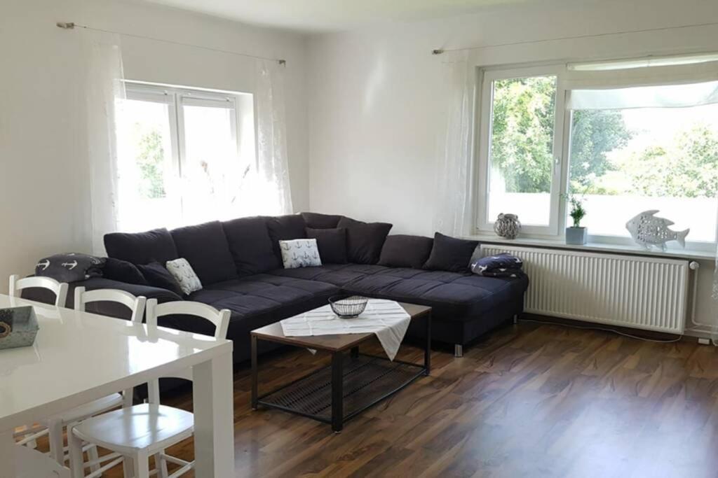 Gemuetliche Haushaelfte Mit Garten Und Terrasse Flensburg Eksteriør bilde